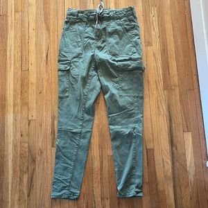 American eagle green cargo skinny jeans